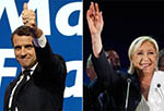 دردور دوم انتخابات فرانسه مکرون و لوپن به مصاف هم رفتند 